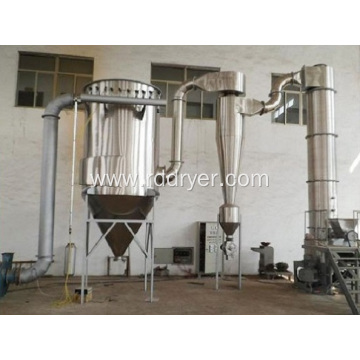 Flash drying machine of synthetic cryolite